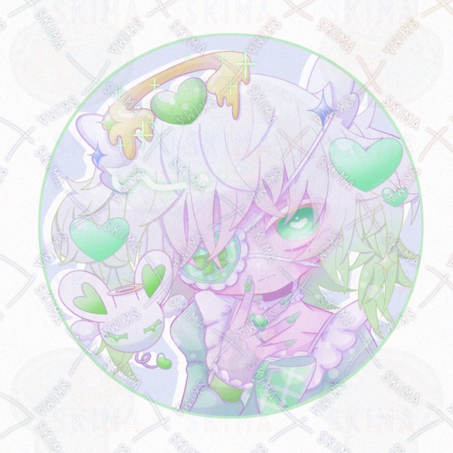 Image 5 of 8 kinds of color difference] Angel with a heart