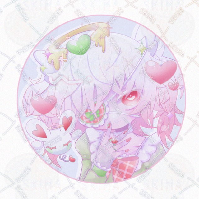 Image 6 of 8 kinds of color difference] Angel with a heart