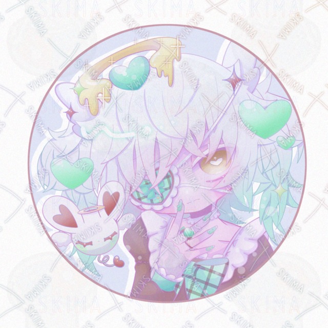 Image 7 of 8 kinds of color difference] Angel with a heart