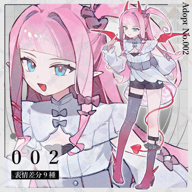 Adopt 002【表情差分9種類】