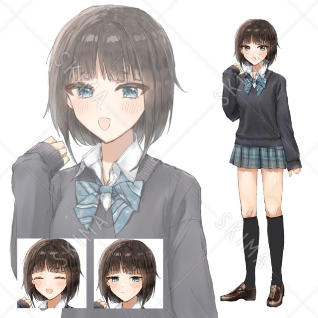 制服の女の子 女子高生