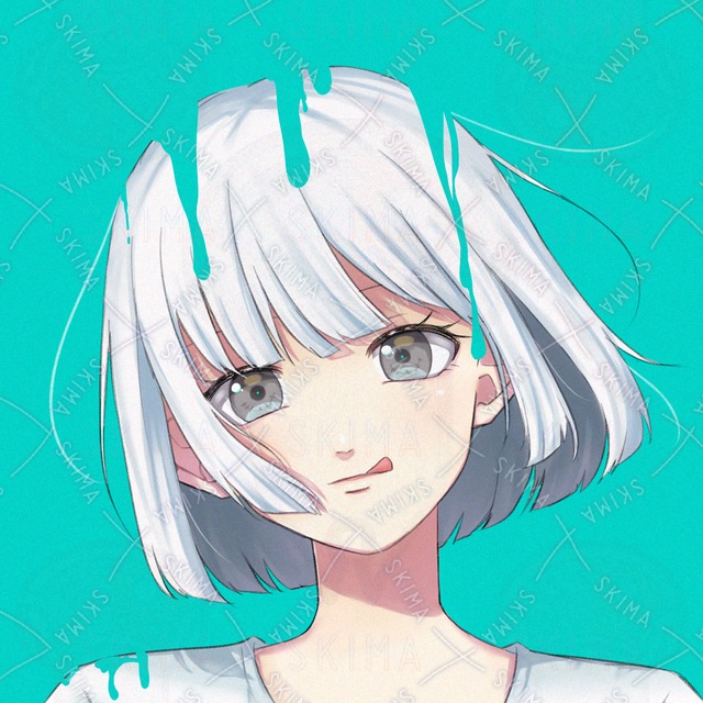 SNSアイコン  ボブの女の子