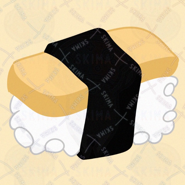 お寿司のアイコンイラスト