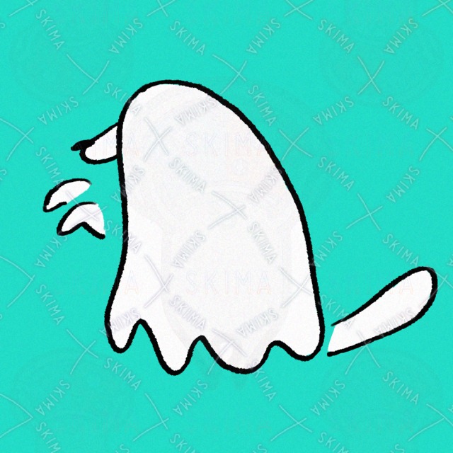 おばけ犬アイコン