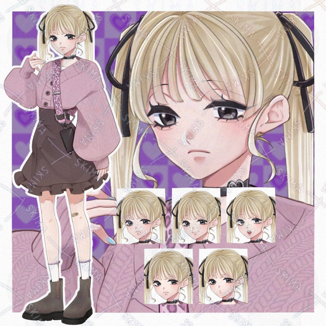 ツインテール　ギャル　地雷