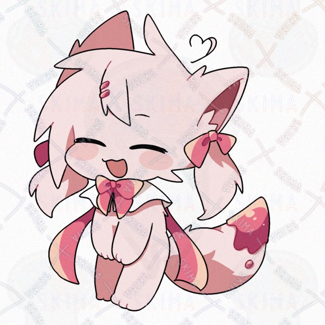 Image 5 of Ribbon Chemo-Chan [7 facial expressions].