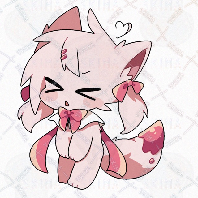 Image 7 of Ribbon Chemo-Chan [7 facial expressions].