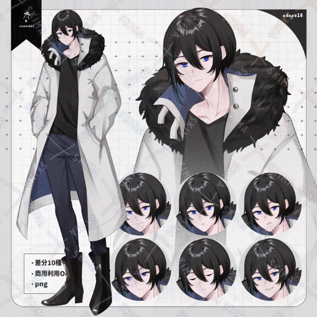 【差分10種】adopt16