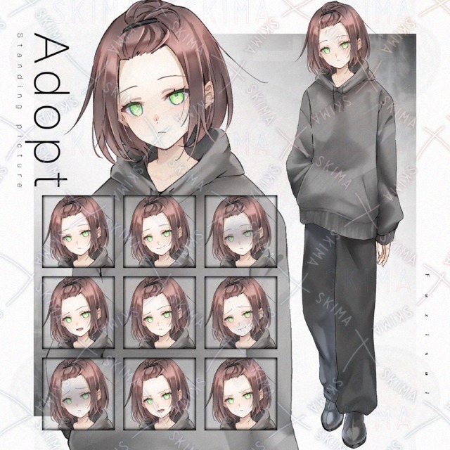 【Adopt】表情差分9種