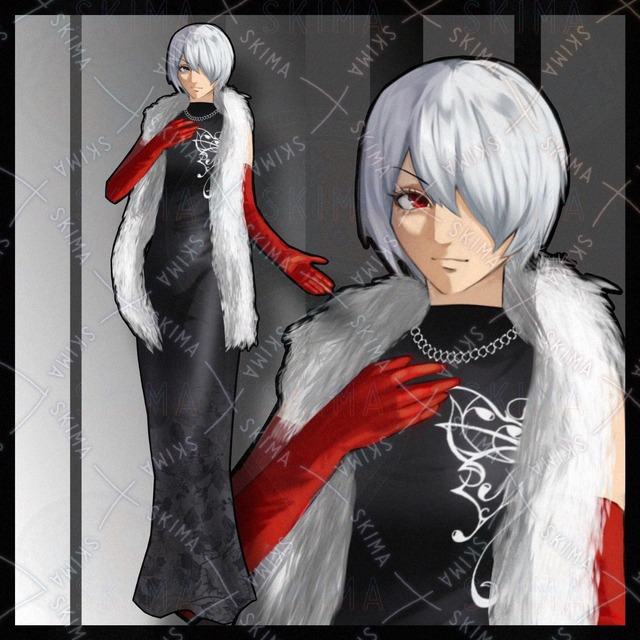 クールな女性キャラ