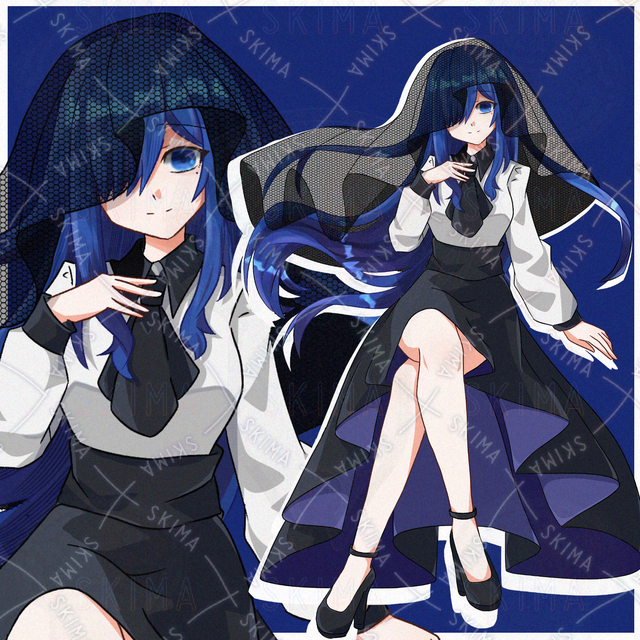 【差分8種】占い師の女の子