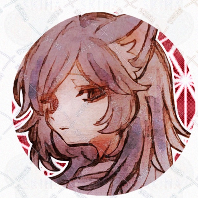 アナログオリジナル　中性的な狐の子