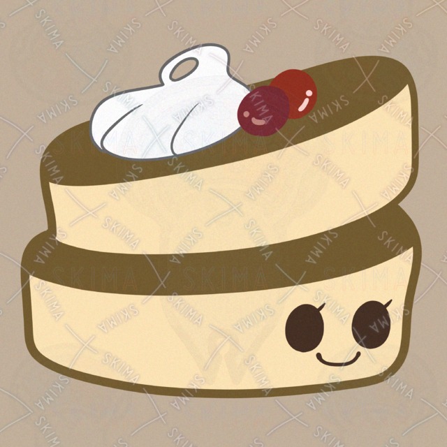 パンケーキのイラスト