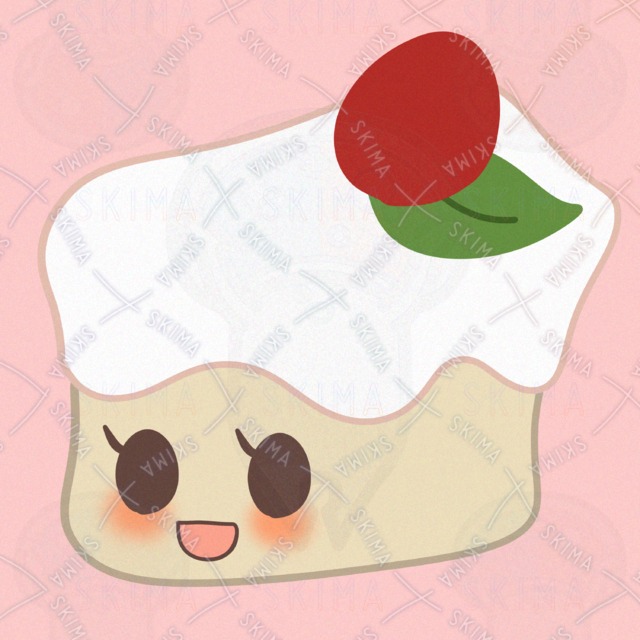 ケーキのアイコンイラスト