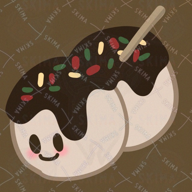 たこ焼きのアイコンイラスト