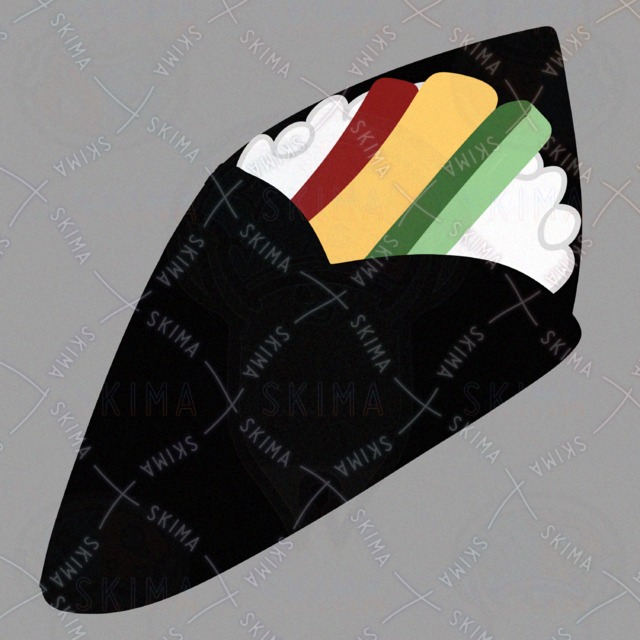 手巻き寿司のアイコンイラスト