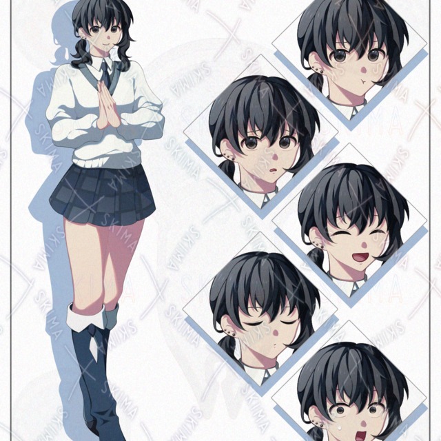 キャラ立ち絵　6種