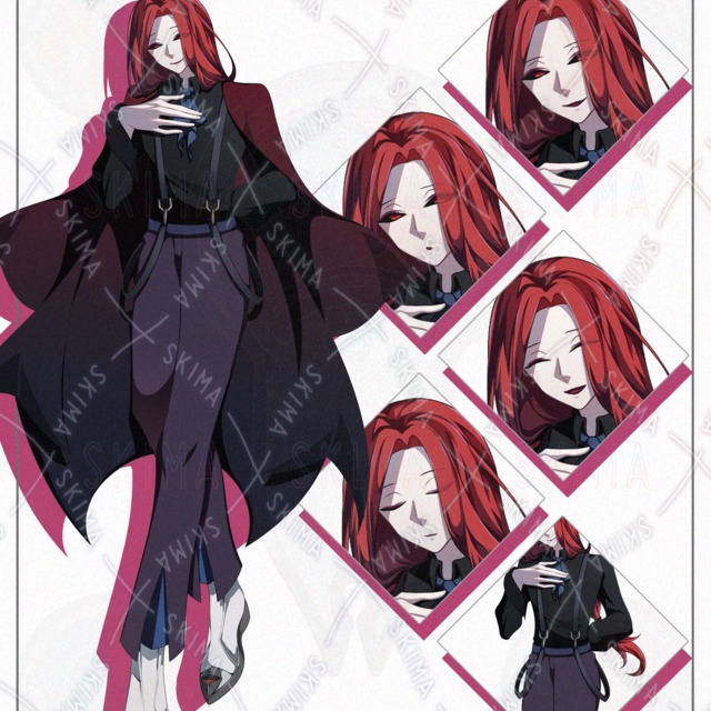 キャラ立ち絵　6種