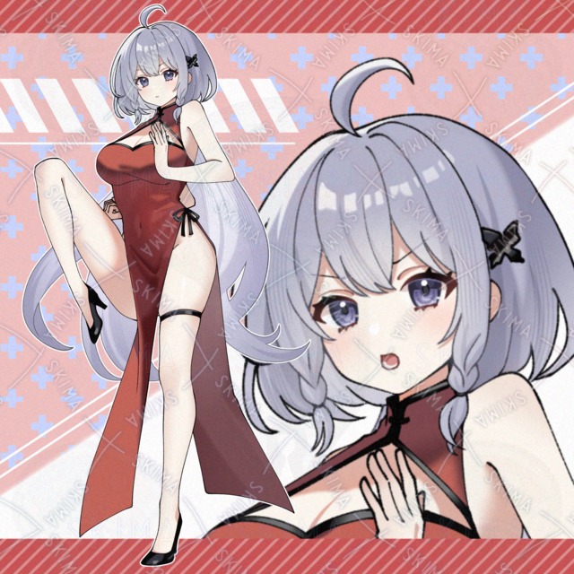 adopt.100武闘派チャイナな女の子【表情全5種】