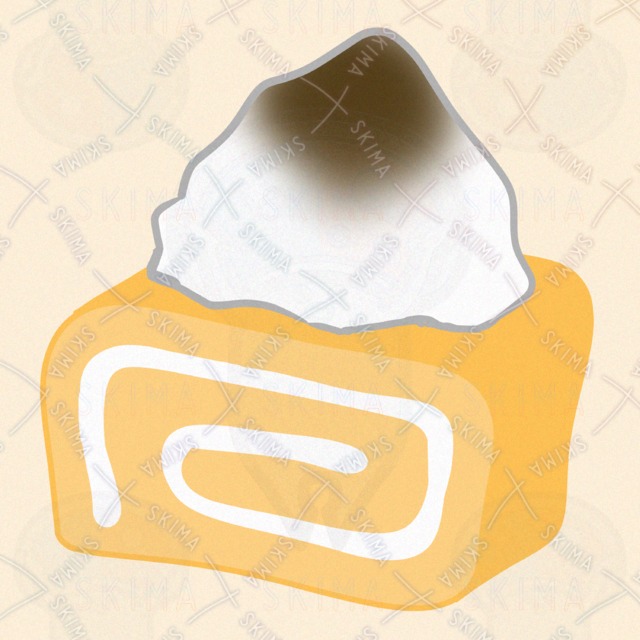 だし巻き卵のアイコンイラスト