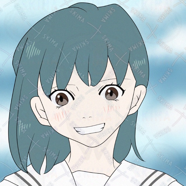 可愛い女の子のイラスト