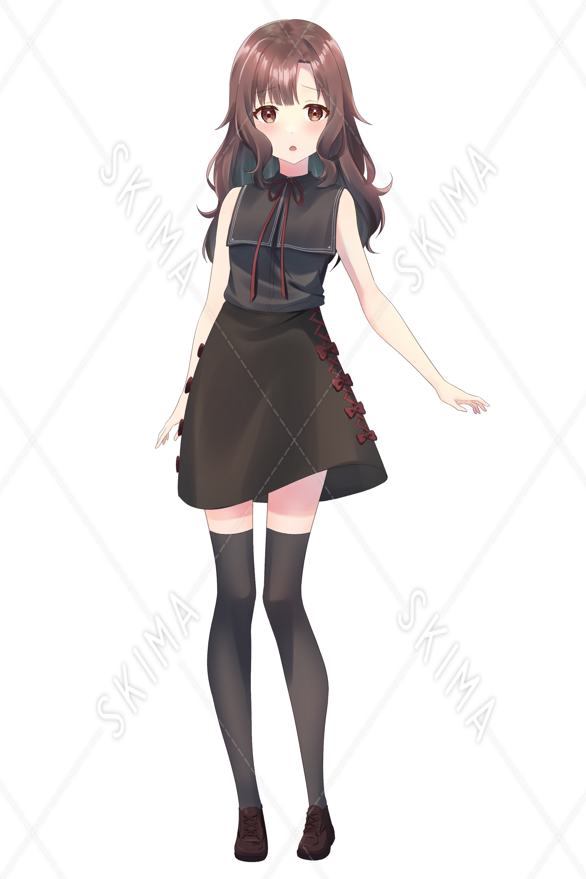 お姉さん 表情差分全9種 スキマ スキルのオーダーメイドマーケット Skima