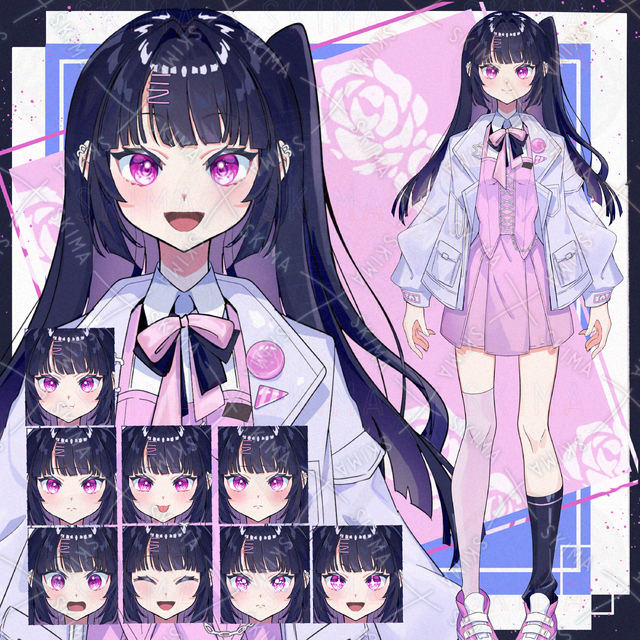 ピンクミニスカの子