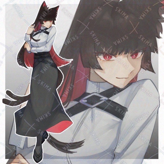 【値下げ】猫又の女性