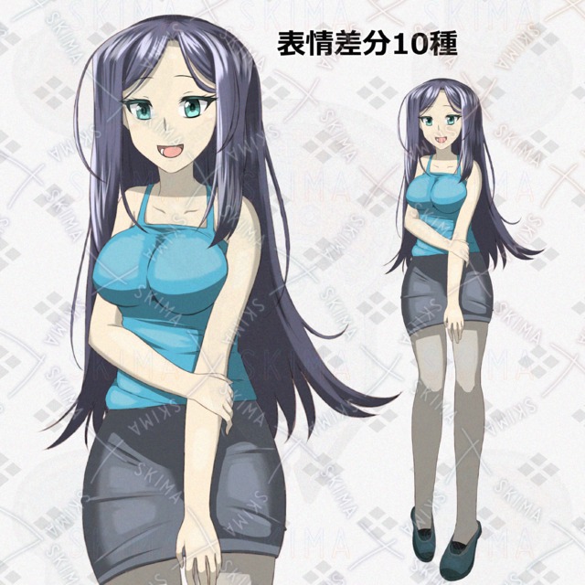 お姉さん　キャミソール　ストッキング