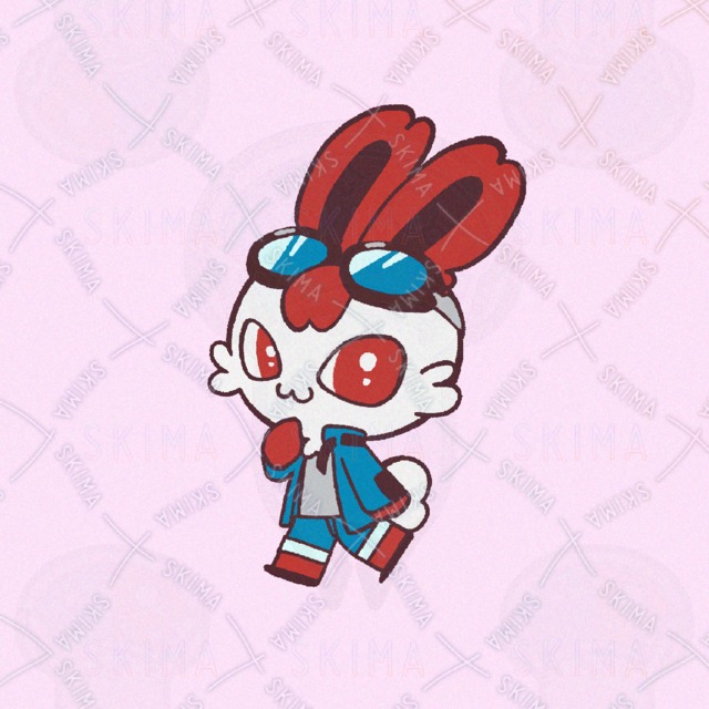 【うさぎ】バイク乗りの少年【人外】