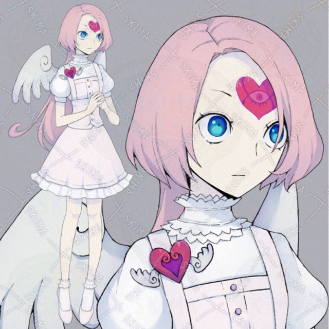 エンジェル/髪型差分付き