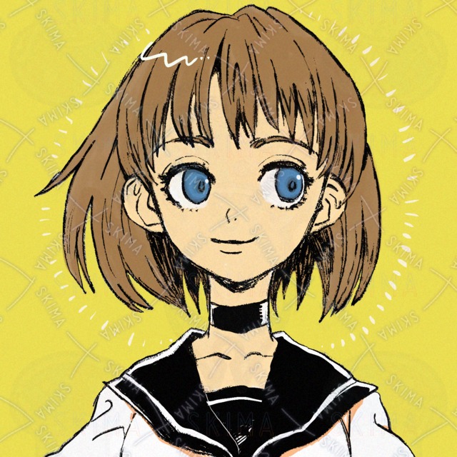 セーラー服女子 アイコン向け