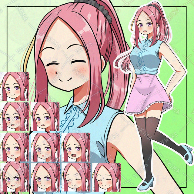 ポニーテールの女の子