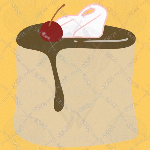 プリンのアイコンイラスト