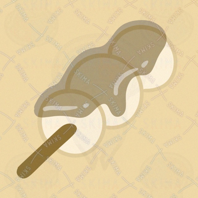 おだんごのアイコンイラスト