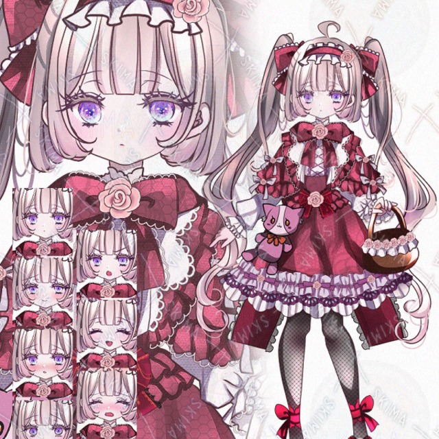 赤ロリータ少女