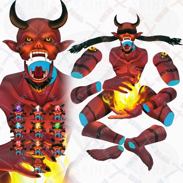 鬼　悪魔　人外　クリーチャー