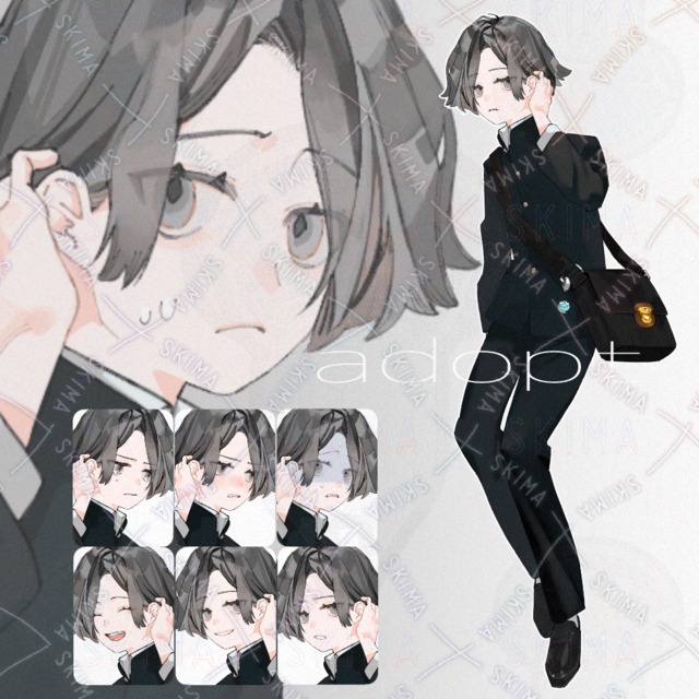 adopt 学ラン＋少年