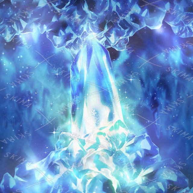 氷の洞窟に眠る幻想の花