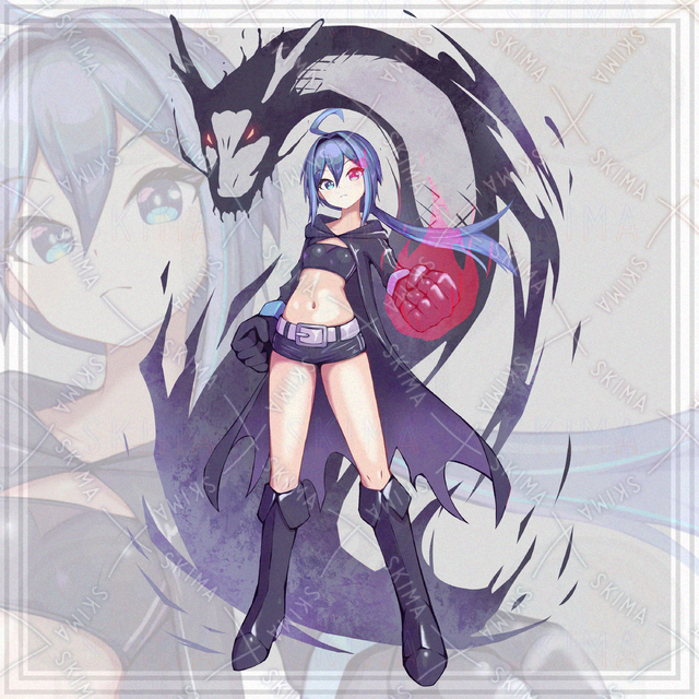 拳で戦う女の子