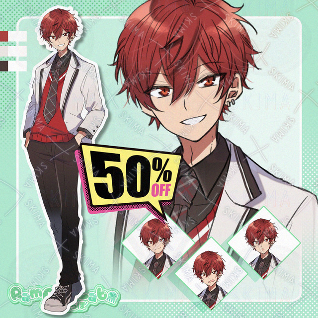 🔴半額🔴赤髪くん