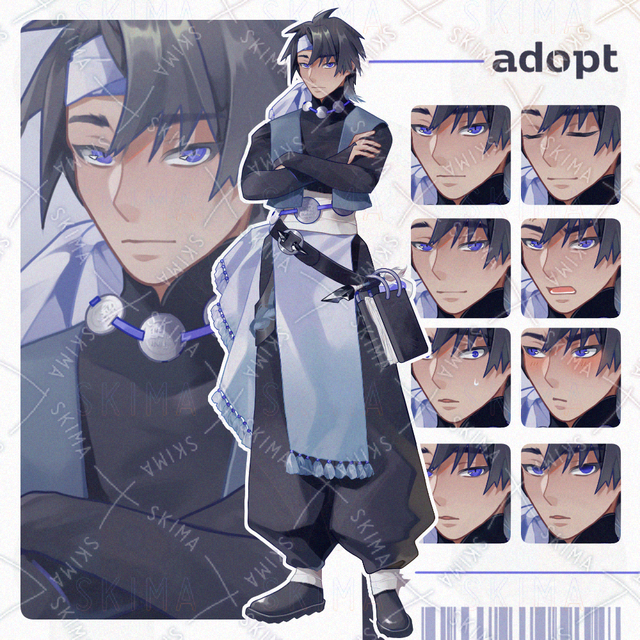 adopt【表情８種】