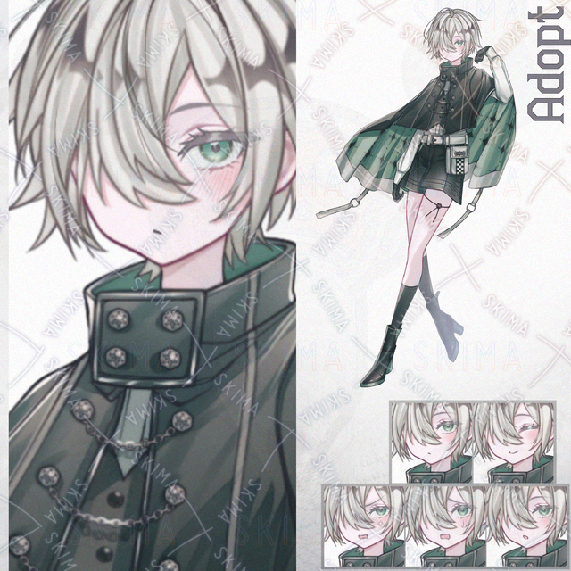 【Adopt_151】表情5種