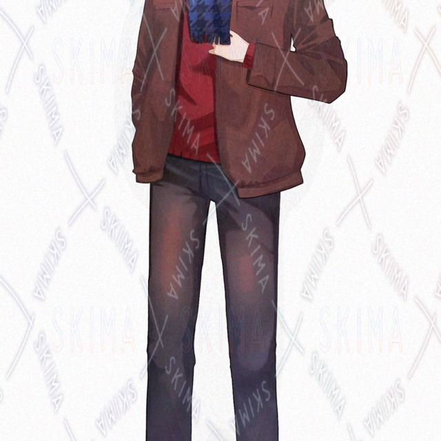 Image 4 of 10 expressions] adopt18 boy with scarf