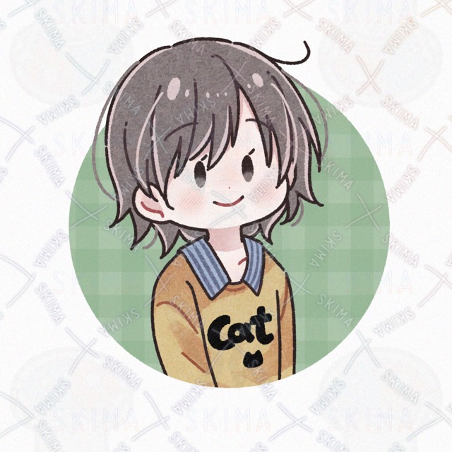 🔶ゆるっと可愛い女の子アイコン D　【SNSアイコン/TRPG】