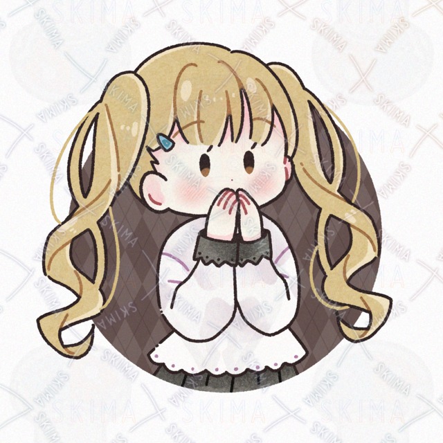 🔶ゆるっと可愛い女の子アイコン A　【SNSアイコン/TRPG】