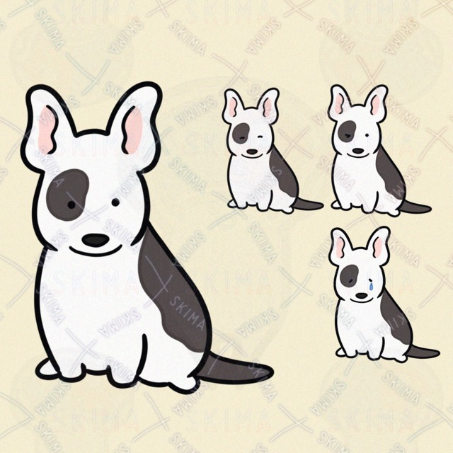 ちょっときよわなぶるてりあ（表情4種類）