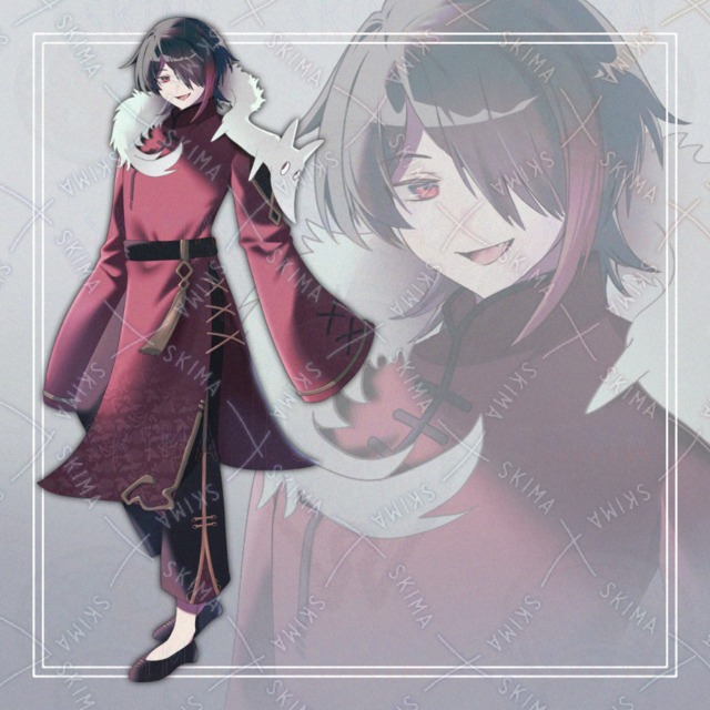 25Y チャイナ風の男性と謎の生き物