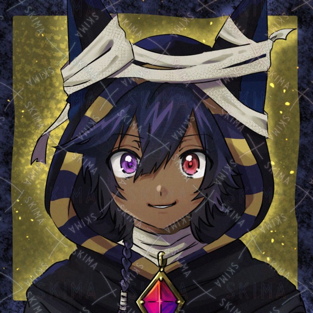 アヌビス神モデルさん