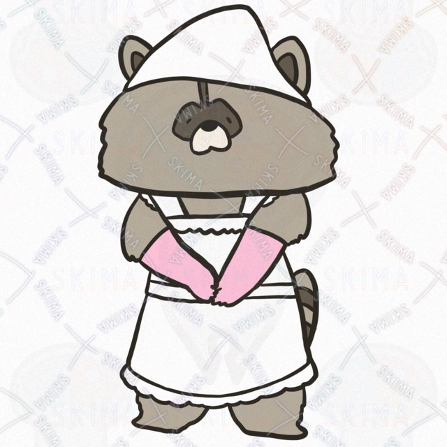 テアライグマ🧽ゆるいイラストの商品画像10枚目